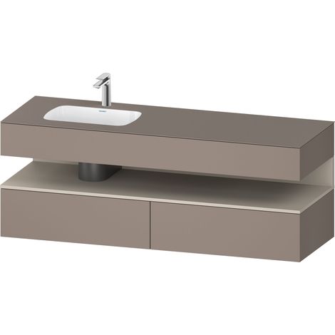 Duravit Collection One lavabo empotrado con base de lavabo (1/2)