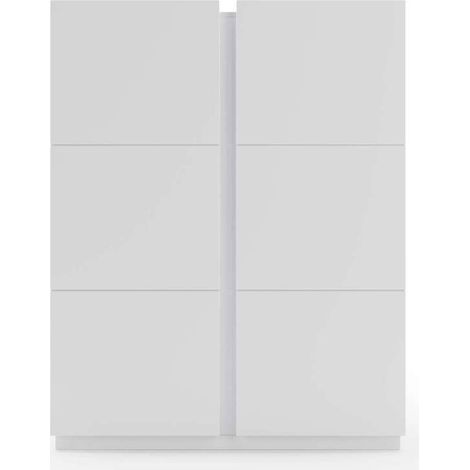 Recibidor zapatero modelo 517 acabado blanco, 122 x 95 x 35 (alto x ancho x fondo) (1/5)