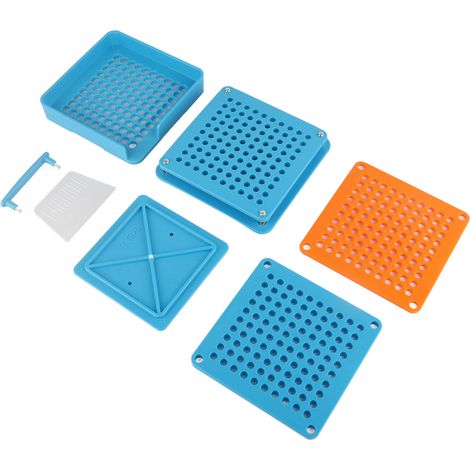 Plaque de Remplissage 100 Trou Capsule Poudre Machine Manuel Outil (Taille 0) (1/5)
