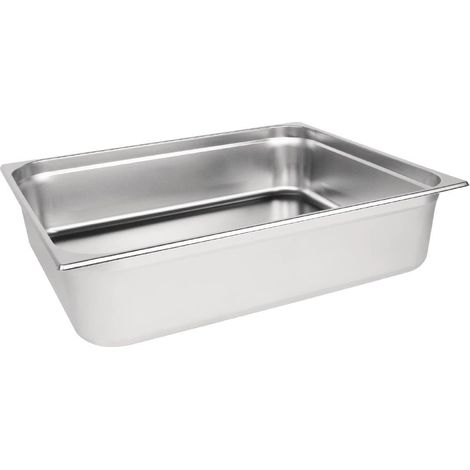Bac Gastro Inox GN 2/1 - 150 mm - Vogue (1/5)