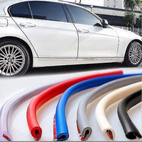 Bande de protection universelle en caoutchouc pour portières de voiture, type U, 2/5/10 m, joint d'étanchéité, protection anti-rayures. (1/5)