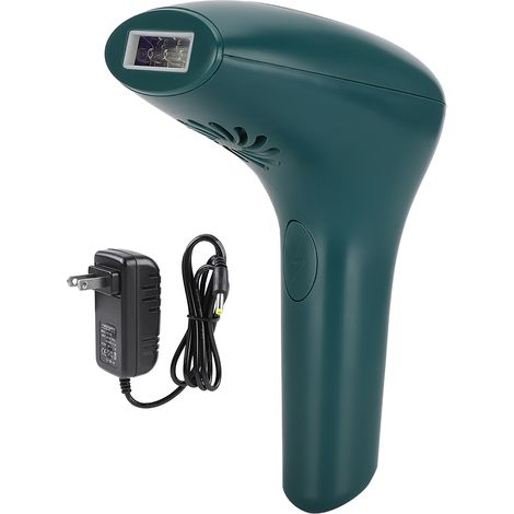 Épilateur électrique domestique IPL, épilateur à lumière pulsée, vert noir, 100-240V, pour usage à la maison (1/5)