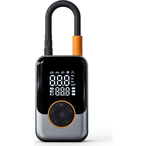Inflador inalámbrico ST-221C para coche - dos funciones, con powerbank (1/5)