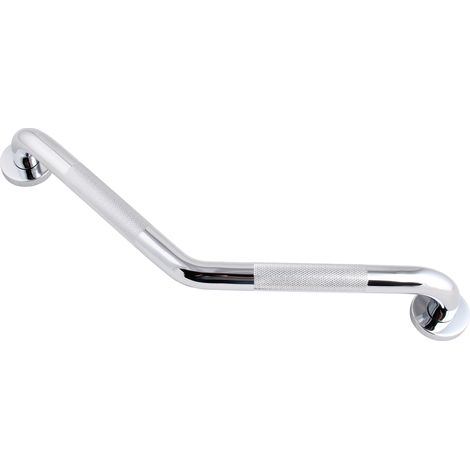 Asa seguridad en el baño antideslizante Ele 45 cm AISI 304 Cromo (1/3)