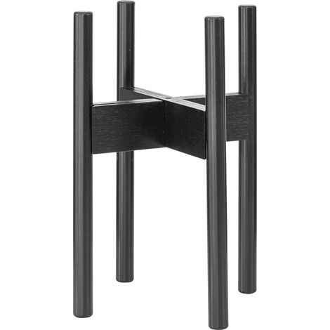 Support à Plantes en Bambou - Support à Plantes en Bambou Réglable - Pour Intérieur et Extérieur - Noir (1/3)