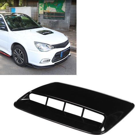 Prise d'air pour voiture de course polyvalente, noir brillant (1/5)