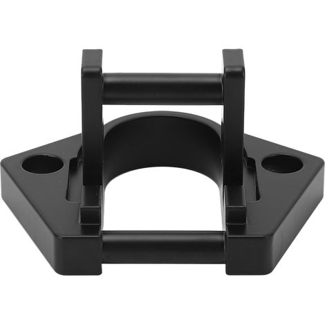 Stabiler Aluminium-Stützfuß für Wohnmobilmarkise 3825.RV.032922, schwarze, abgerundete Endkappe, robuste Endkappe für Sunchaser II, robuste Montage, Ersatzteil (1/5)