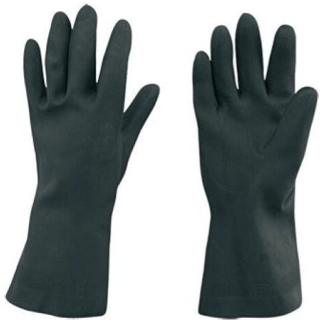 Gants de travail en nA oprA ne noir XL intA rieur en coton rA sistant aux acides