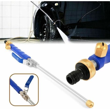 Jet d'eau Haute Pression 46cm Tuyau Robinet d'Arrosage Buses de Pulvérisation Pour Jardin Lavage Voiture (1/4)