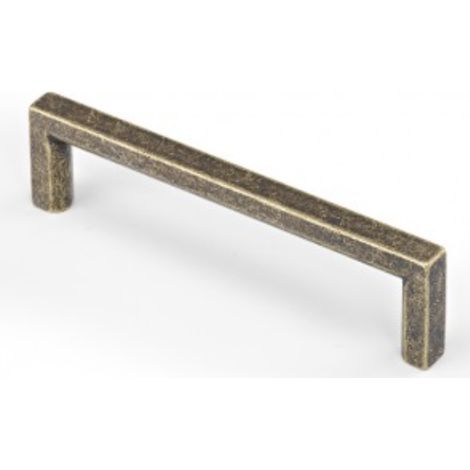 Poignée Basic 6761 - talla Bronze rustique. 136x8x28mm. Entraxe 128mm.