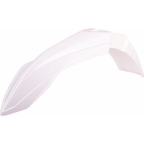 Garde-boue avant Polisport pour YZ, YZF 125, YZ250, 250F et 450F (modèles 2015, 2011, 2010, 2018, 2017, 2019 et 2012) - Blanc