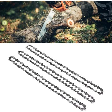 Universelles Zubehör für 12", 14" und 16" Kettensägen, für Forst- und Benzin-Kettensägen, 16" Ketten mit 55 Segmenten. (1/5)