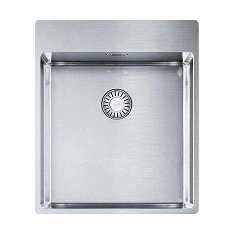 Franke BXX 210-40 TL. Tipo di lavello: Lavello ad incasso, Forma del lavandino: Rettangolare, Materiale del lavandino: Acciaio inox. Larghezza: 430 mm, Profondità: 510 mm, Altezza: 2... - 127.0369.288 (1/2)