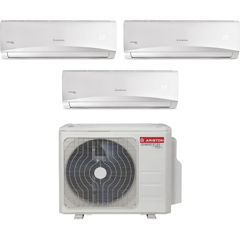Klimagerät Inverter Ariston PRIOS 9000+9000+12000 btu R-32 Wi-Fi optional 9+9+12 mit TRIAL 80 XD0C-O