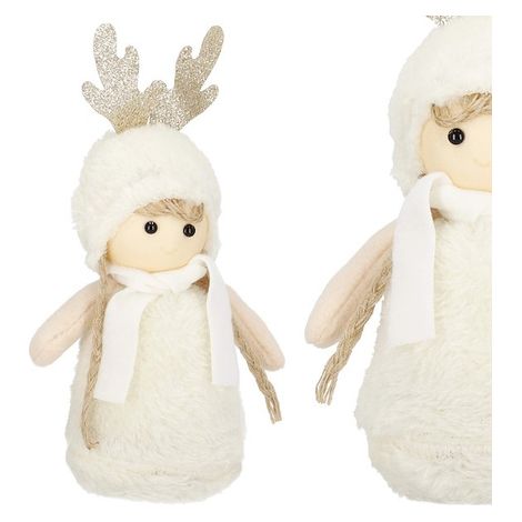 Lalka de 25 cm, adorno navideño, gnomo reno.