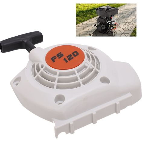 Lanceur à tirette avec poignée, poignée, corde et kit de cliquet pour les embouts de lanceur à rappel Stihl FS120 FS200 FS250. (1/5)