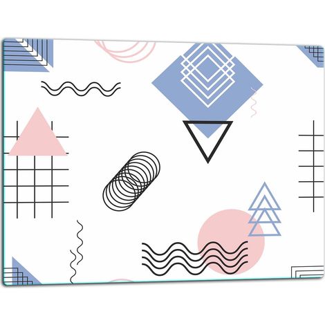 Planche à découper en verre, motif 52x40 (1/5)