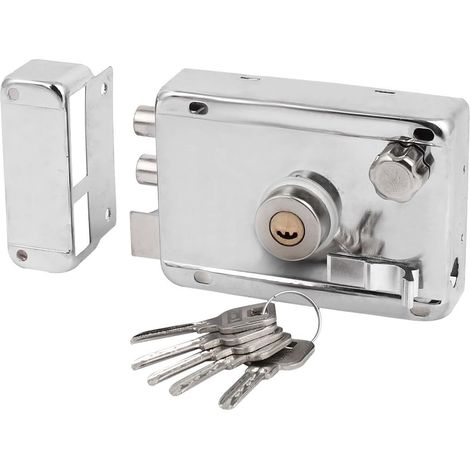 HausTür Tor Linkshänder Sicherheitszylinder Deadbolt Felgenschloss Schlosssatz DE de (1/5)