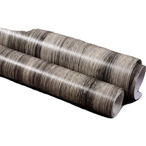 Papier Peint Vinyle, Motif Bois, Imperméable et Résistant à l'Humidité, 40CMx500CM, Wumu (1/2)