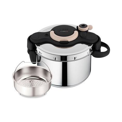 Seb ClipsoMinut Eco Respect+ olla a presión arcilla moonlight 7,5L