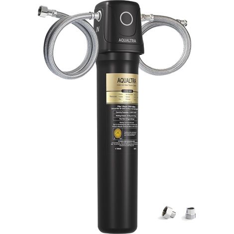Système sous évier, 75700L, réduit PFOA, PFOS, chlore, plomb, mercure, chloramine, fluorure, microplastiques, mauvais goût (1/5)