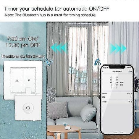 Robot tactile Bluetooth Tuya Smart Home Fingerbot avec télécommande et bouton-poussoir pour une vie connectée (1/5)
