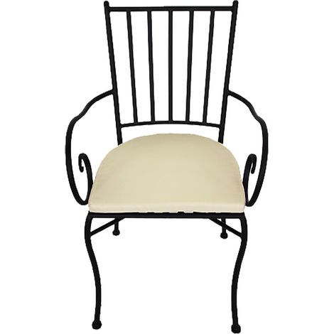 SEDIA CON BRACCIOLI 'JASMINE' cm 45 x 42 x h.88 - LIF