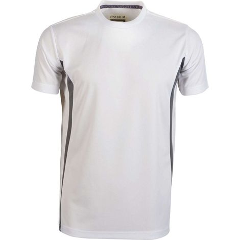 Tee-shirt respirant Penduick Sport Tee Blanc / Gris M