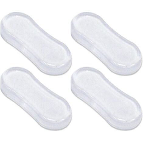 Tampons Abattant WC,Patins Pour Abattant De Toilette,Pare-chocs Siège Toilette Universels,Silencieux évitement De Collision Tampon Abattant WC Avec Adhésif Puissant Remplacement Coussinets Protection