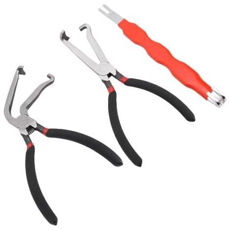 Pince de Déconnexion électrique, Ensemble D'outils Démontage Connecteurs Durables et Efficaces pour Les Professionnels la Réparation L'entretien Automobile (Rouge) rouge - (1/4)