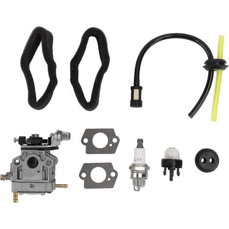 Kit de réparation de carburateur 2024 (anneau en mousse) compatible avec Ryobi RLT26CDSN et Homelite HLT25CNB (pièce de rechange - YM)