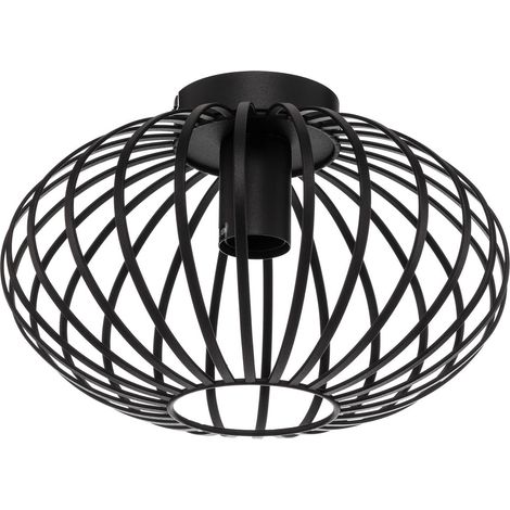 Lindby Lámpara de techo 'Maivi' en Negro Metal