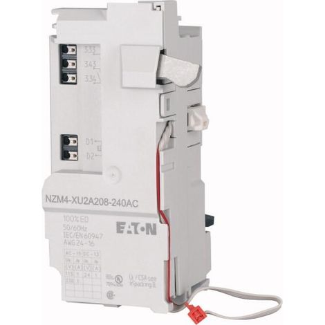 Déclencheur à émission de tension pour NZM4 208 240 V AC/DC 000189747 EATON NZM4 XA2A208 240AC
