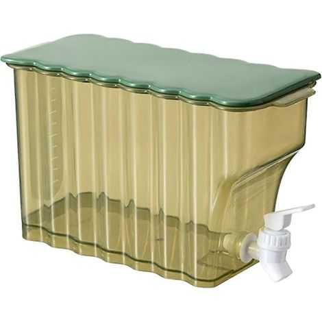 Bouilloire à eau froide avec robinet, bouteille de jus hermétique, bouilloire pour réfrigérateur pour thé aux fruits, thé aux fleurs, thé vert (1/5)