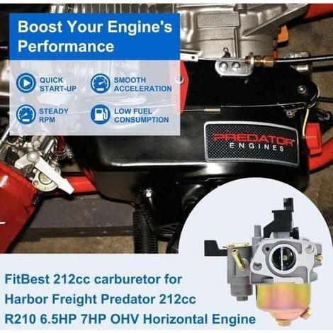 Wasserpumpe für Honda GX120, GX160, GX200 Vergaser 16100-ZH8-W61 19 mm (1/3)