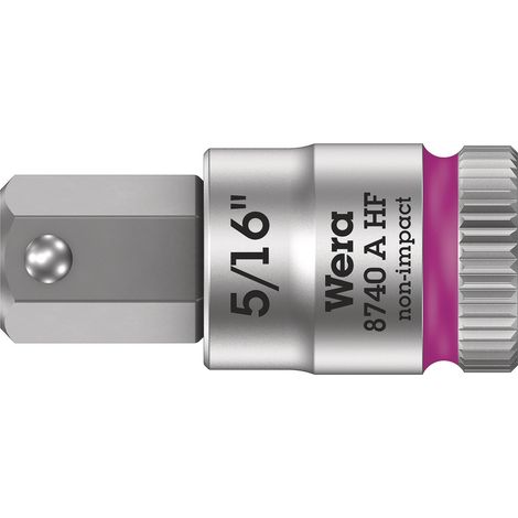Insert de clé à douille 8740 A HF 1/4 pouce i6-KT.SW 5/16 pouce L.28.0mm