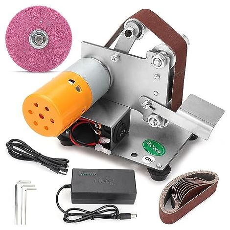 Meuleuse multifonctionnelle Mini ponceuse à bande électrique bricolage polissage rectifieuse Cutter bords affûteur pour le travail du bois