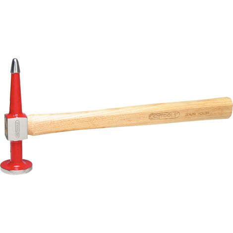 KS Tools 140.2137 Martello per Carrozzieri con Testa Diritta, Tondo/A Punta, 325 mm