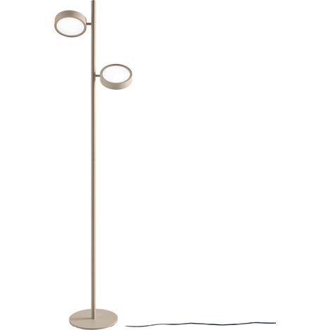 Lampada da Terra GPIT20 - Piantana LED 36W 2345lm 3000K Orientabile in Alluminio Tortora - Gealuce (1/3)