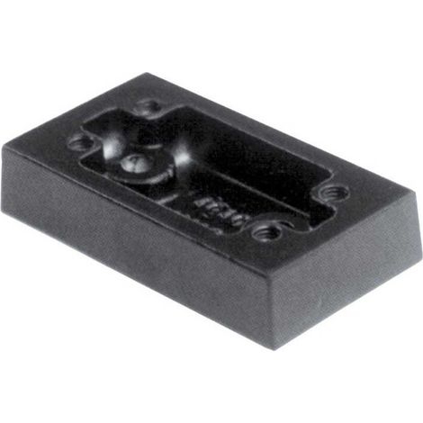 Fermaporta kws 161073 acciaio inox ammortizzatore urti nero