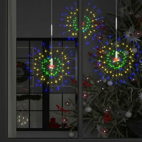 Green Mobility-Feu d'artifice de Noel d'exterieur Multicolore 50 cm 140 LED (1/5)