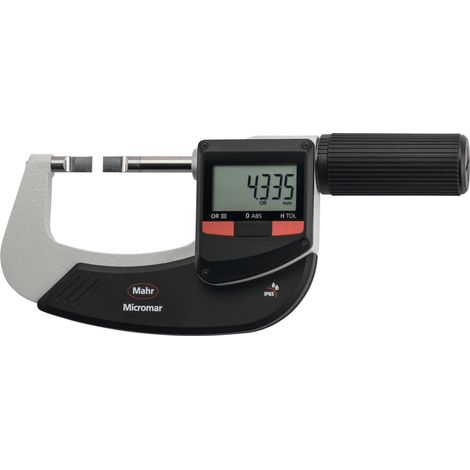 Micromètre extérieur numérique surfaces de mesure de pointe 40 EWRi-S 75-100mm MAHR