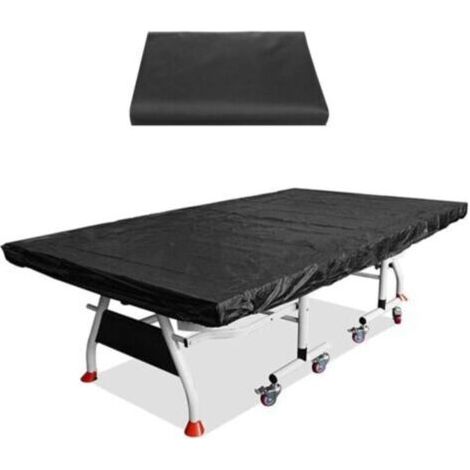 Funda protectora solar impermeable y antipolvo para mesa de ping-pong de exterior, 280x150x5cm.