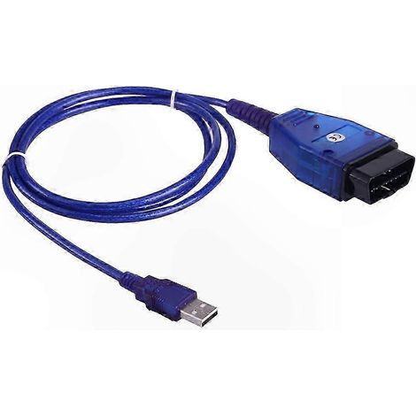 Fiat OBD2 USB-Scanner-Diagnosegerät, Motorcode-Lesegerät, Kfz-Elektronik, kompatibel mit Fiat-Modellen, Schnittstellenkabel (1/4)