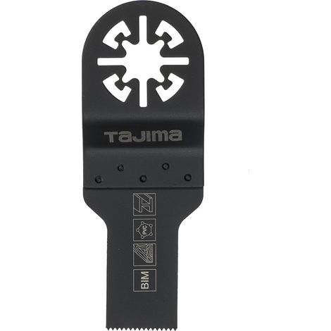 Tajima Säge-Zubehör Sägeblatt für Multitool feine Zahnung f. Holz Kunststoff 20mm