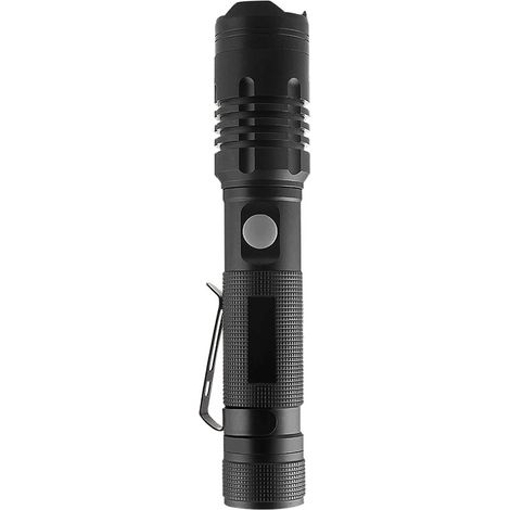 V-TAC VT-9910 10 W LED-Taschenlampe mit wiederaufladbarem USB-C-Akku, 100 lm/W, IP54, 240 m Entfernung, Notfalllampe – 23338 (1/5)