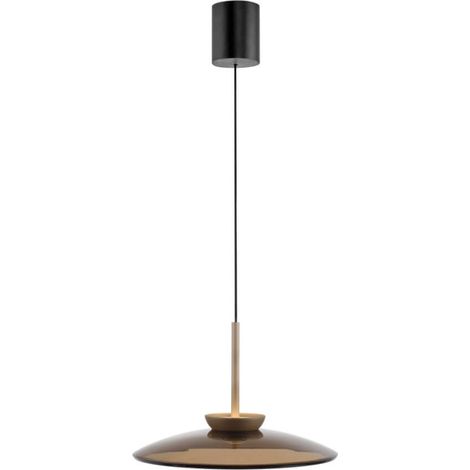 Lampe suspendue 1 lumière Pure E-Moon bronze - 2195-97