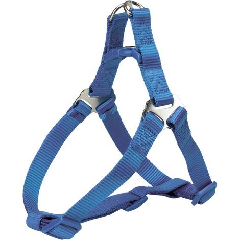 TRIXIE PREMIUM HARNAIS POUR CHIENS BLEU XS-S ZOO TX-20432 (1/3)