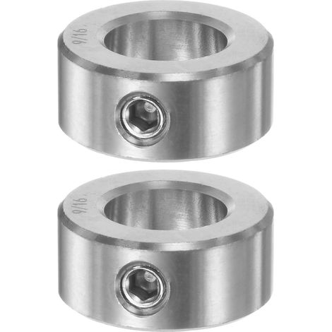 2pcs Bague de Réglage Bague Arrêt d'axe Butée Arbre 9/16" Alésage (1/5)