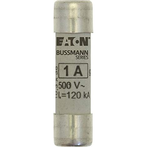 C10G1 CYLINDRICAL FUSE 10 X 38 1A GG 500 EATON C10G1